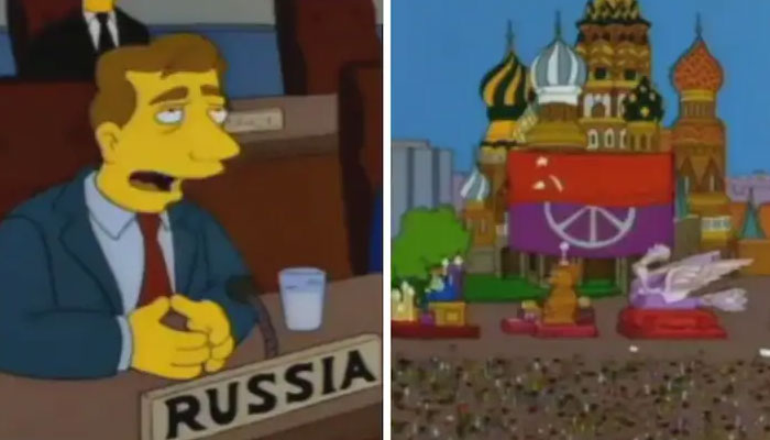 The Simpsons knew Russia-Ukraine war was destined!