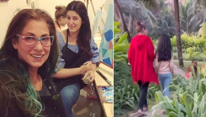 Twinkle Khanna Drops Glimpse Of Her Mother Dimple Kapadia Daughter