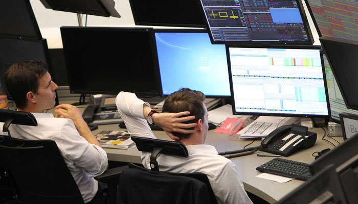European stock markets sank Monday after world powers imposed fresh sanctions on Russia. Photo: AFP/file