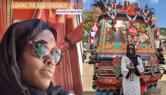 Black Panther’ star Lupita Nyongo falls in with Desi Groove amid Karachi trip