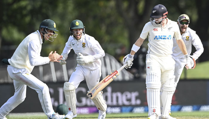 South Africa crushed New Zealand by 198 runs in the second Test in Christchurch: Photo: AP