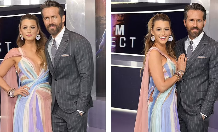Blake Lively, Ryan Reynolds make heads turn at premiere of New Netflix Film ‘The Adam Project’