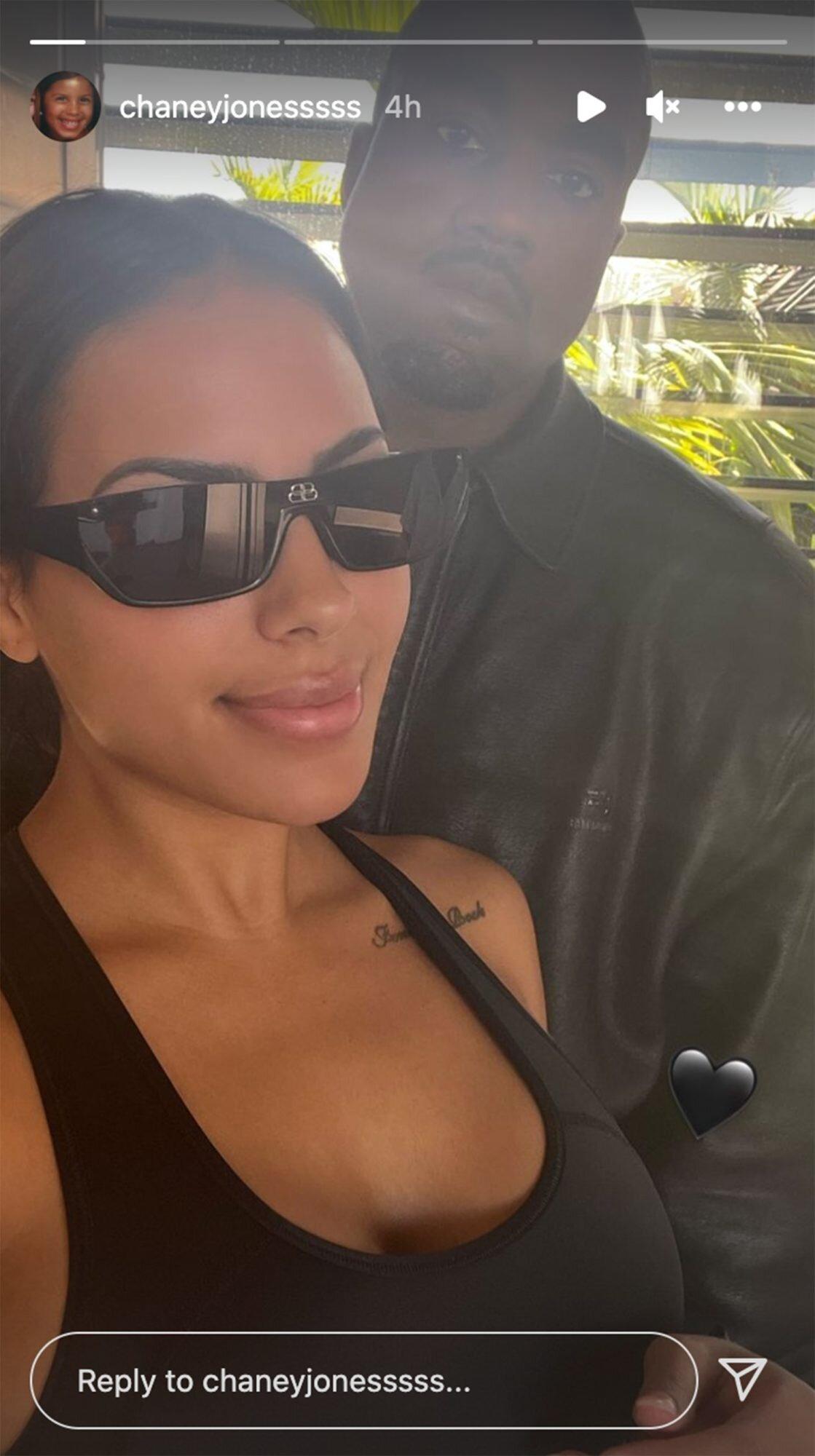 Chaney Jones, Kanye West set the internet on fire with their latest picture