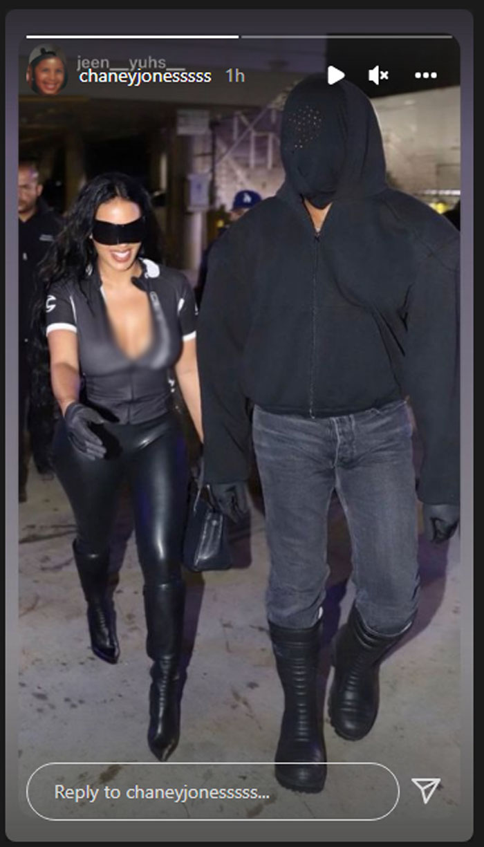 Kanye West Enjoys Chaney Jones While Kim Kardashian Goes Instagram Official With Pete Davidson