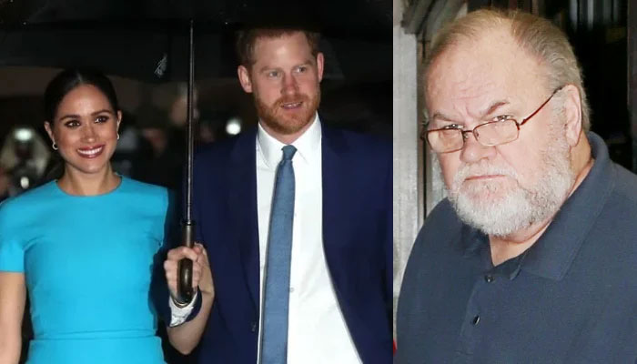Meghans father Thomas Markle gives Prince Harry a new name