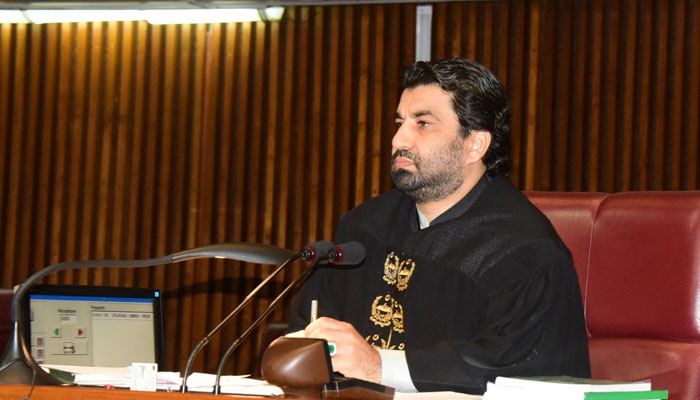 Not-confidence submitted application against NA Vice Speaker Qasim Suri from the opposition