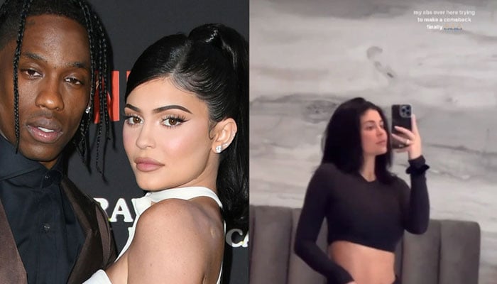 La trasformazione del corpo di Kylie Jenner dopo il parto suscita accuse “false”.