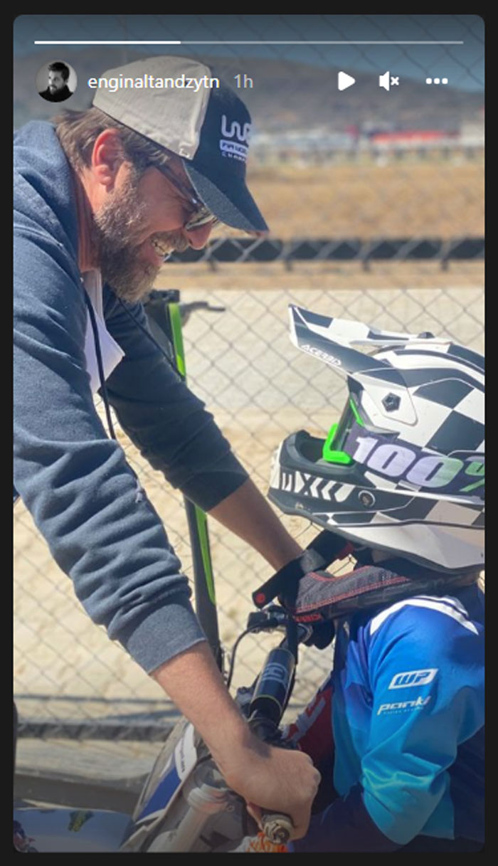 Engin Altan’s ‘courageous’ son Emir makes his parents proud