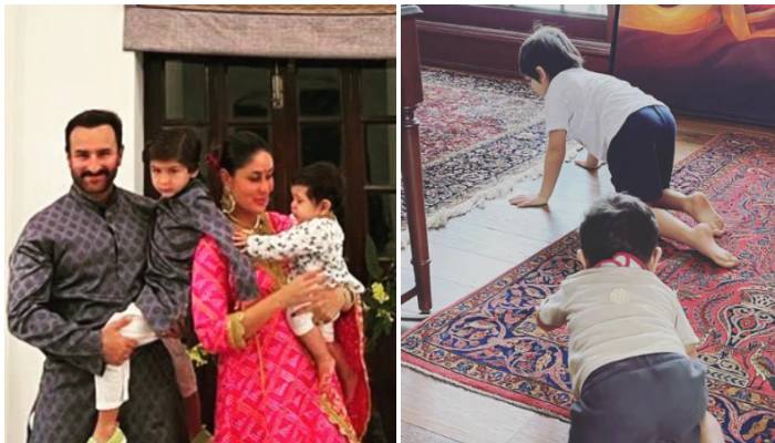 Kareena Kapoor posted a snap of her son Jeh Ali Khan’s morning activity on social media