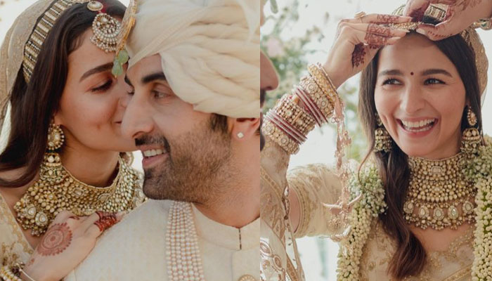 Alia Bhatt unveils gorgeous pictures of her wedding to Ranbir Kapoor