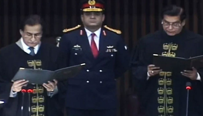 Pervez Ashraf of PPP took the oath in as Speaker of the National Assembly