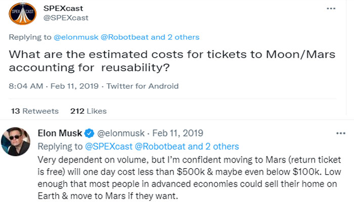 Elon Musk sparks outrage claiming ‘almost anyone’ can afford $100k to go to Mars