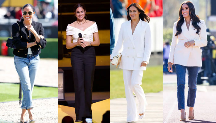 Prince Harrys sweetheart Meghan puts seven trendy looks on display at Invictus Games