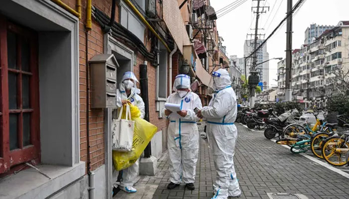 Shanghai reports eight more COVID-19 deaths today. Photo: AFP/file