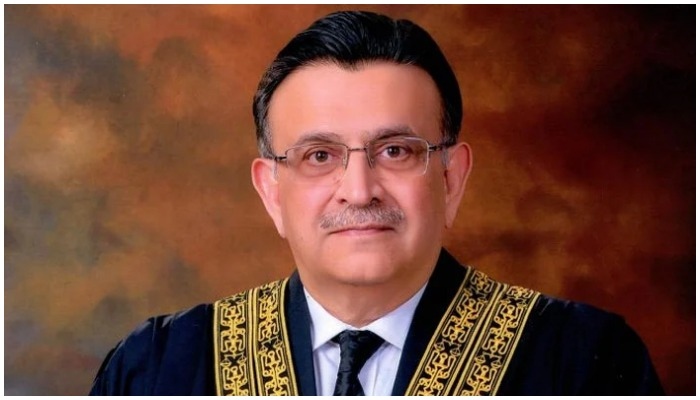 Chief Justice of Pakistan Umar Ata Bandial. — Supreme Court website