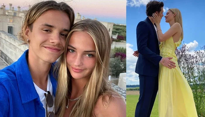 Romeo Beckham avoids stealing Brooklyns limelight by controlling his feelings for Mia Regan
