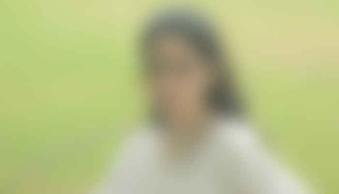 A blurred image of Karachi girl Dua Zehra Kazmi who went missing from Karachi 10 days ago.