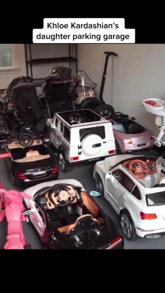 Fans slam Khloe Kardashian over setting parking garage for daughter Trues toy cars