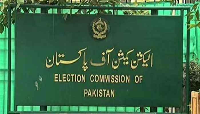 The logo of the Election Commission of Pakistan. -The News/File