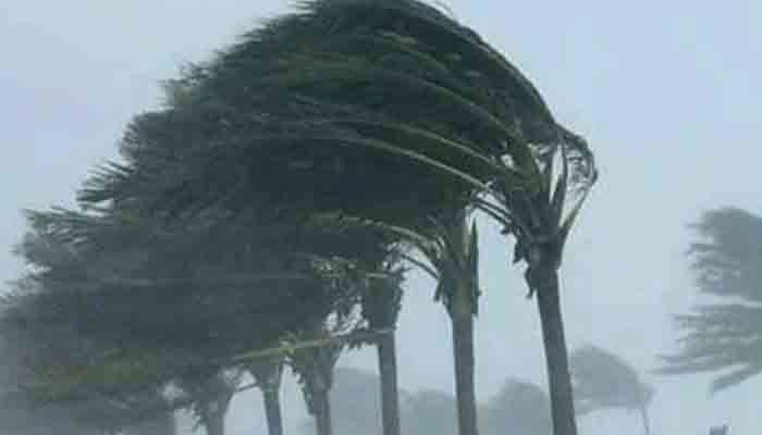Strong winds with a speed of 40 kilometres per hour are currently blowing in Karachi. Photo: file