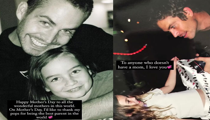 Paul Walker's daughter Meadow pays tribute to her late father on Mother's Day