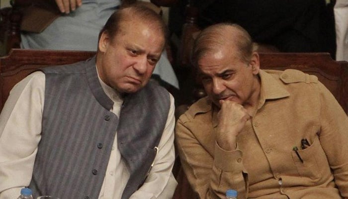 Nawaz Sharif says the PTI government had left Pakistan in a deep economic mess and the meeting would discuss the current situation as well as the way forward. — The News/File