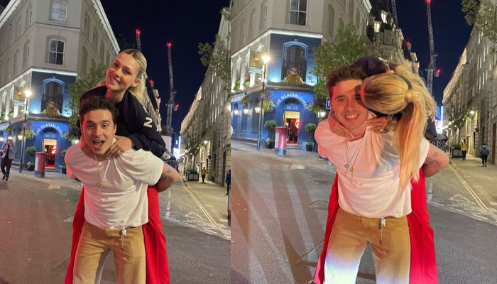 Brooklyn Beckham reveals Nicola Peltz isnt used to the English weather as couple hits London