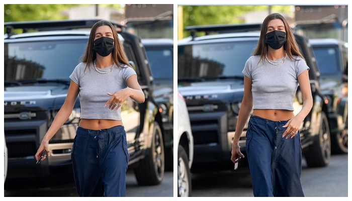 Hailey Bieber shows off her stunning physique in latest snaps