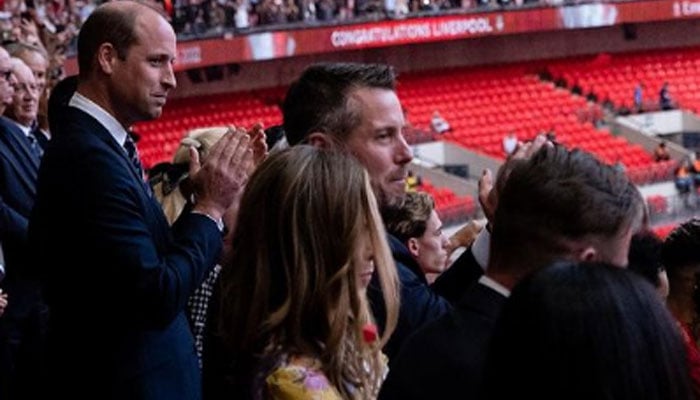 Prince William congratulates Liverpool for winning FA Cup final