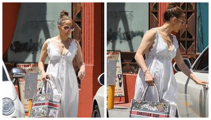 Jennifer Lopez looks every inch of a regal beauty in latest snaps