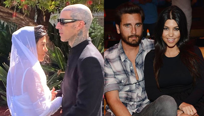 Scott Disick shares first post as Kourtney Kardashian, Travis Barker legally tie the knot