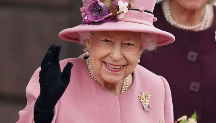 Queen Elizabeth enjoys comedian Omid Djalili's awkward joke