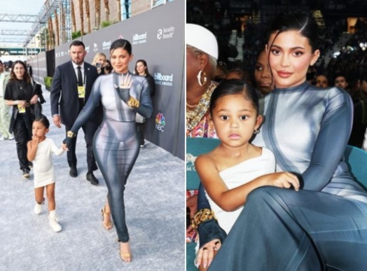 Fans slam Kylie Jenner and Travis Scott for bringing daughter Stormi to BBMAs