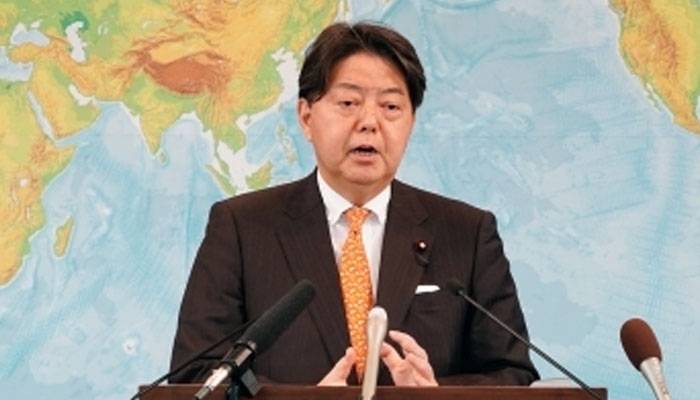 Japans Foreign Minister Yoshimasa Hayashi. Photo: Ministry of Foreign Affairs of Japan