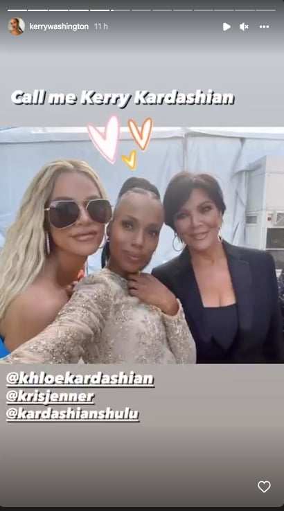 Kerry Washington strikes pose with Khloe Kardashian and Kris Jenner, picture goes viral