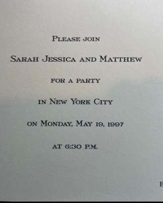 Sarah Jessica Parker celebrates 25th anniversary with husband Matthew Broderick
