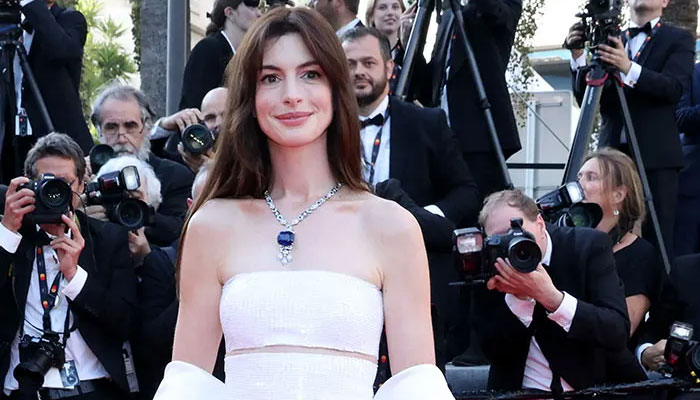 Anne Hathaway reveals why she wore white for her Cannes Film Festival debut