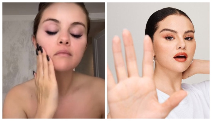 Selena Gomez reveals her nighttime skincare regimen on TikTok
