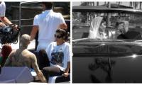 Kourtney Kardashian, Travis Barker Enjoy Boat Ride Ahead Of Italian Wedding