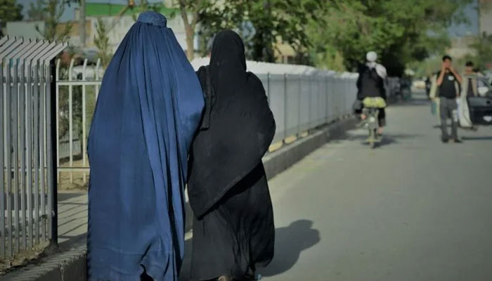 Earlier this month, the Taliban imposed some of the harshest restrictions on Afghan women since seizing power last year, ordering them to cover fully in public, ideally with the traditional burqa. Photo: AFP/File