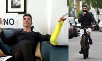 Simon Cowell Joins ‘BGT’ Via Video After Breaking His Arm In Bike Crash