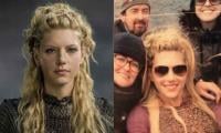 'Vikings': Lagertha Actress Looks Gorgeous At Top Gun Premier 