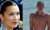 Bella Hadid's boyfriend Marc Kalman goes shirtless to show off his adorable 'Isabella' necklace