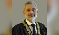 Justice Qazi Faez Isa calls for dispelling impression that 'outsiders' determine who should be SC judge