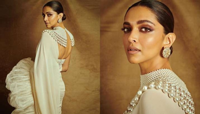 Deepika Padukone bids adieu to 2022 Cannes Film Festival in pearl white ruffle saree