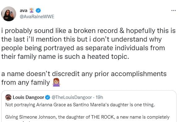 Dwayne Johnson’s daughter Simone Johnson announces new WWE moniker: Photo