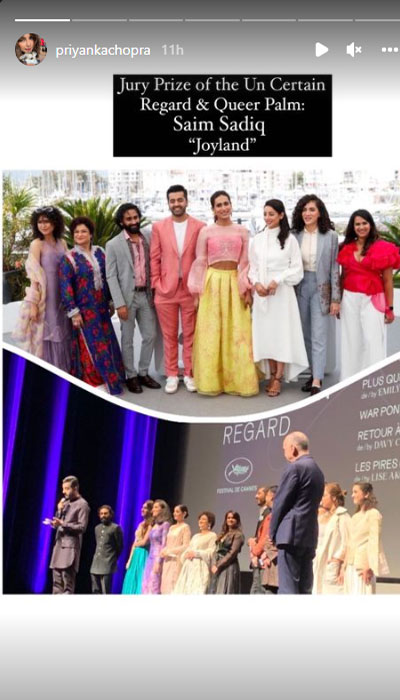 Priyanka Chopra gives a shout out to ‘Powerful’ Asian Talent winning big at Cannes 2022