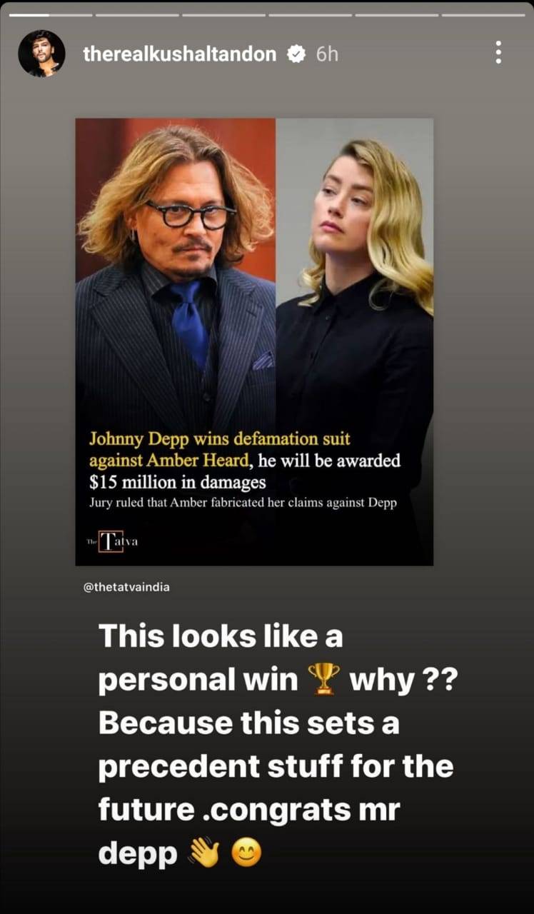 Bollywood celebrities’ reaction to Johnny Depp’s epic win against Amber Heard: Photos