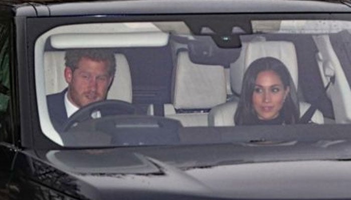 Prince Harry, Meghan Markle taken to Frogmore Cottage in Queen Land Rover