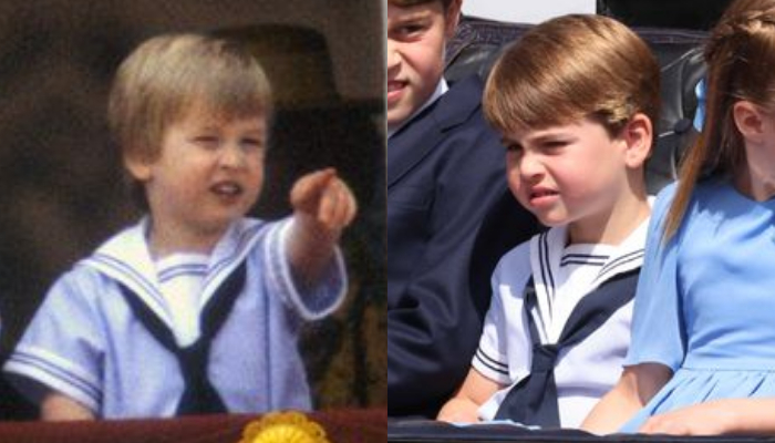 Prince Louis wears dad William’s sailor suit 37 years later at Queen’s Jubilee